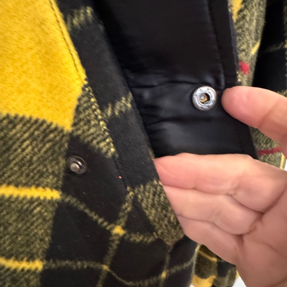 Urban Outfitters Brushed Plaid Flannel Zip Jacket Size Large NEW UNISEX - Picture 9 of 12